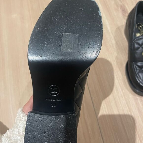 Chanel loafers. Size 5. - Picture 5 of 6